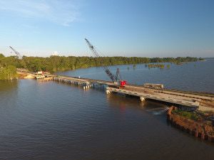 US 190 bridge over Lake Steinhagen, Texas